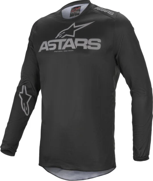 Tricou Alpinestars Fluid Graphite Black/Dark Gray-0