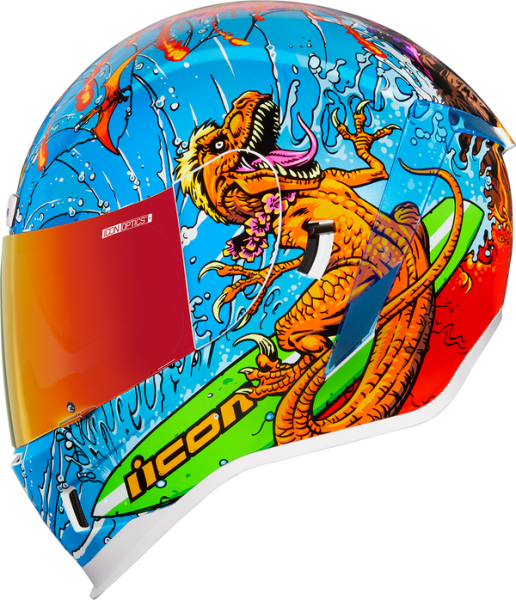 Casca Icon Airform Dino Fury Blue-8