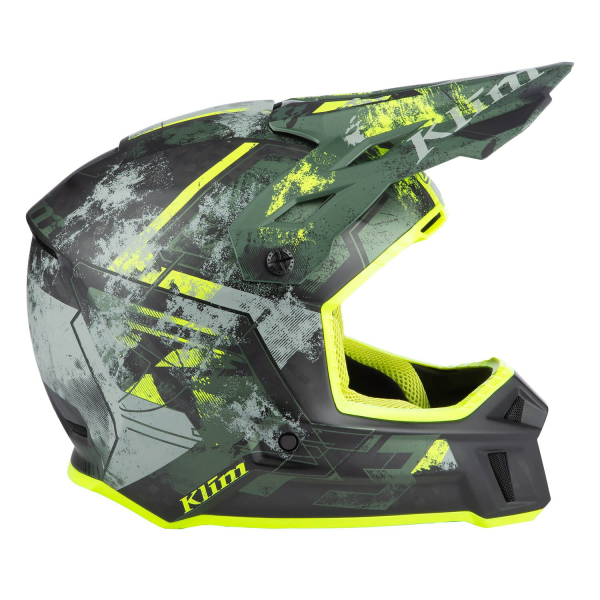 Casca Snowmobil Klim F3 Carbon ECE Wraith-30