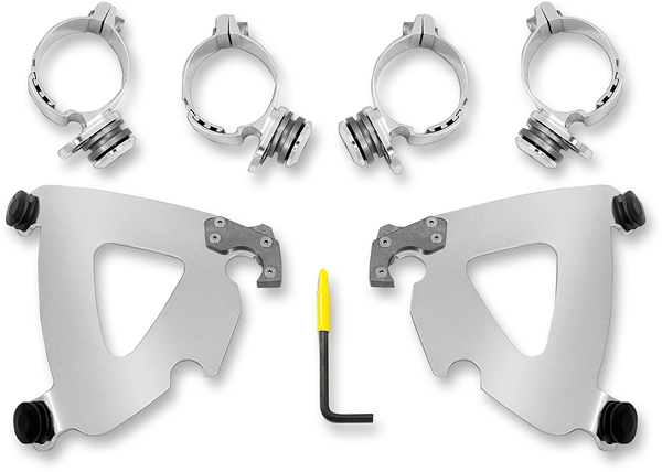 Road Warrior Trigger-lock Mount Kit Polished, 1, nordicamoto.ro