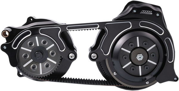 2(r) Open Belt Drive Kit With 2-piece Motor Plate Black 51, 2, nordicamoto.ro