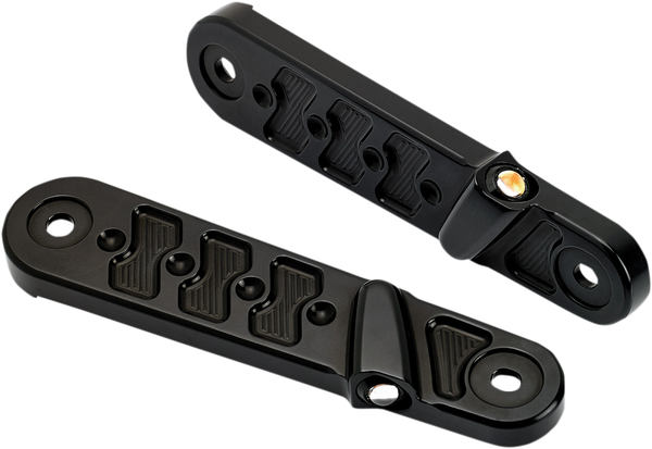 Streamliner Front Led Turn Signals Black, 2, nordicamoto.ro