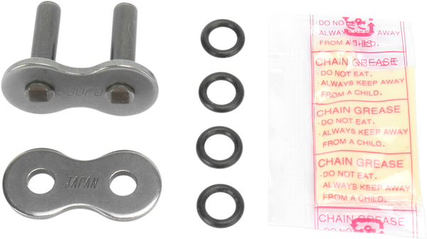 Po Series Rivet Connecting Link Silver, 1, nordicamoto.ro