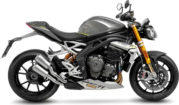 Tobă de eșapament LeoVince LV-10 Slip-On pentru Triumph Speed Triple 1200 RR, 3, nordicamoto.ro
