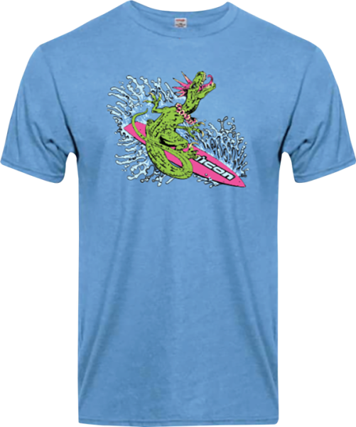 Dino Fury T-shirt Blue -1