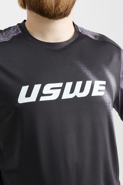 Tricou USWE Kalk Off-Road Black-2