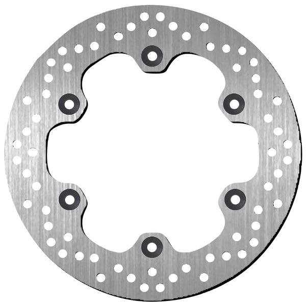 Brake Rotor Round Silver, 1, nordicamoto.ro
