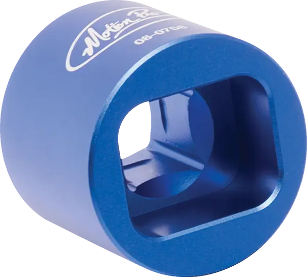 MOTION PRO Fork Cap Socket 41 Mm Blue, Anodized -0