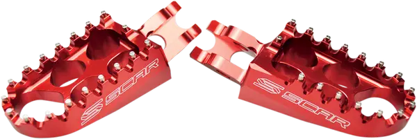 Standard Footpegs Red