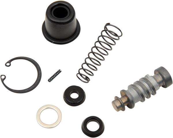 Rear Brake Master Cylinder Rebuild Kit Black, Silver, 1, nordicamoto.ro