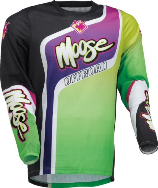Tricou Moose Racing Sahara™ Purple/Green 2XL, 1, nordicamoto.ro