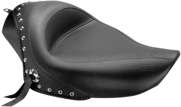 Studded Vinyl Solo Seat Black, 1, nordicamoto.ro