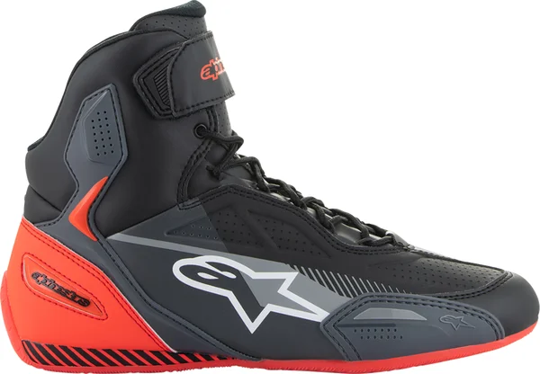 Ghete Moto Alpinestars Faster-3 Black-4