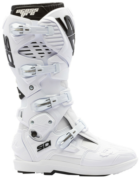 Cizme Sidi MX/Enduro Crossfire 3 SRS White/Black-0