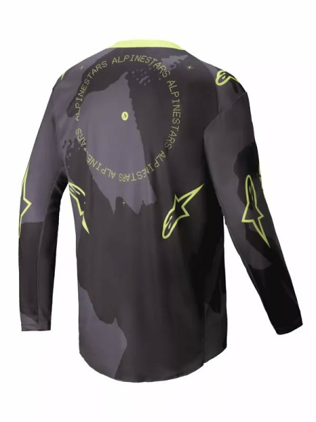 Tricou Alpinestars Racer Hollow Camo/Yellow-0