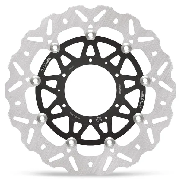 Nitro Series Brake Disc Black, Silver-1