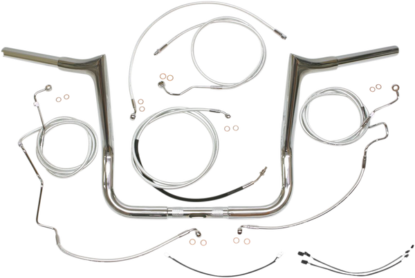 1-1/4(r) Viking Handlebar Installation Kit Silver, 1, nordicamoto.ro
