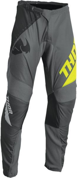 Pantaloni Copii Thor Sector Edge Acid/Gray-1