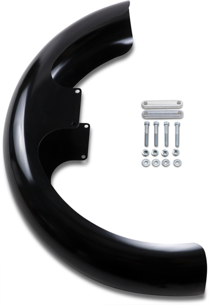 Hugger Series Front Fender Black, 1, nordicamoto.ro
