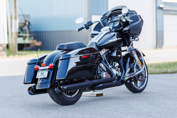 4-1/2(r) Gnx Slip-on Mufflers Black, 3, nordicamoto.ro