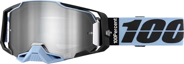 Ochelari 100% Armega Blue/Black Silver Mirror-0