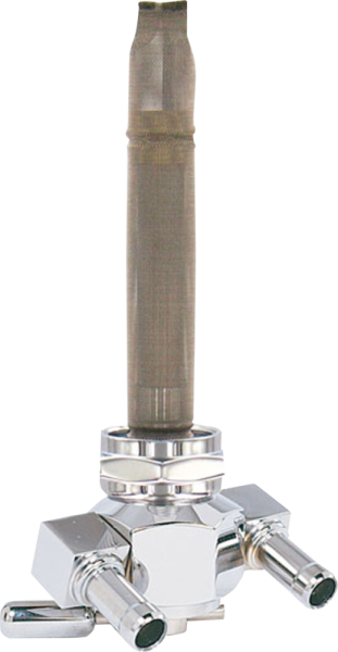 Power-flo Dual Outlet Reserve Fuel Valve Silver, 1, nordicamoto.ro