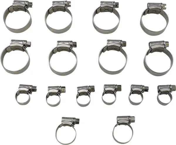 Radiator Clamp Kit Silver-0