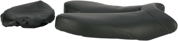 Gel-channel Track Carbon Fiber Sport Seat Black, 2, nordicamoto.ro