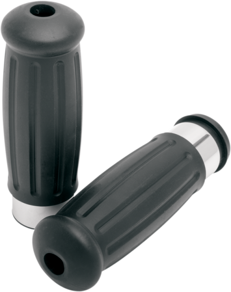 Vintage Style Grips Black, 4, nordicamoto.ro