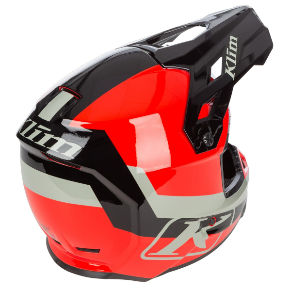 Casca Snowmobil Klim F3 ECE Elevate Black - Asphalt-28