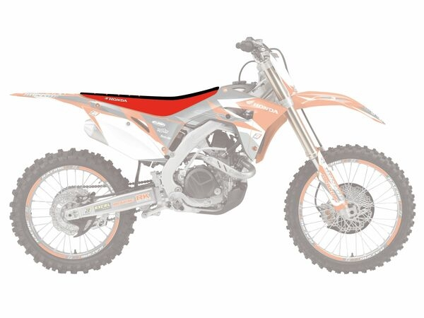 Double Grip 3 Seat Cover Red, 2, nordicamoto.ro