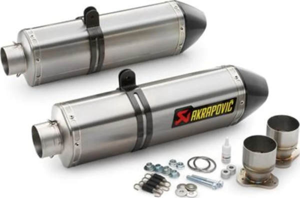 SILENCER-SET TITAN + KAT, 1, nordicamoto.ro