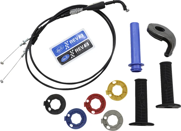 Kit de accelerație cu viteză variabilă Rev3, negru, 1, nordicamoto.ro