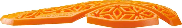 ICON D3o Diablo L1 Compact Knee-elbow Guards Orange -0