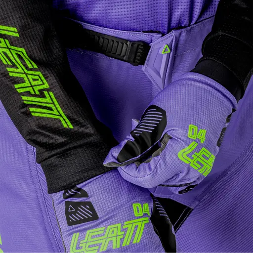 Tricou Leatt 4.5 Lite Argon Purple/Black-0