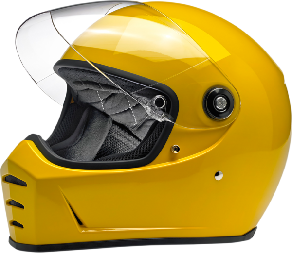 Lane Splitter Full Face Helmet Gloss Safe-t Yellow Medium Yellow M, 1, nordicamoto.ro