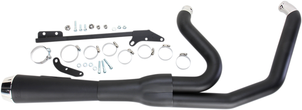 Road Rage 2:1 Exhaust System Black, 2, nordicamoto.ro