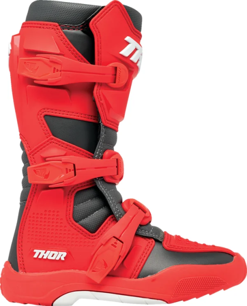Cizme Copii Thor Blitz XP Red/Black 37, 5, nordicamoto.ro