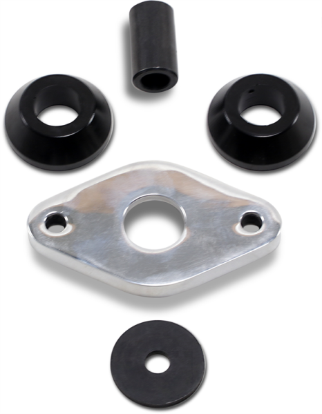 Velva-ride Front Motor Mount Polished, 2, nordicamoto.ro