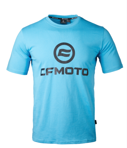 TRICOU CFMOTO LOGO – ALBASTRU / NEGRU, 1, nordicamoto.ro