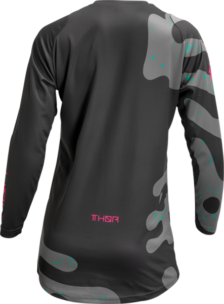Tricou Dama Thor Sector Disguise Gray/Pink-4