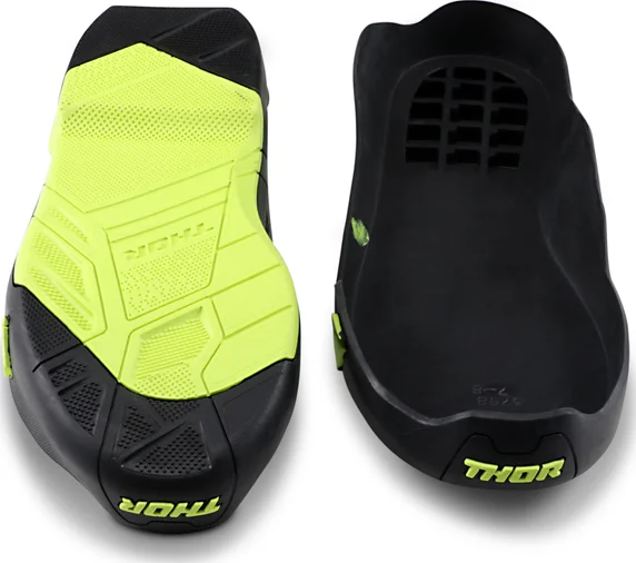 Radial Boots Replacement Outsoles Black, Yellow-0