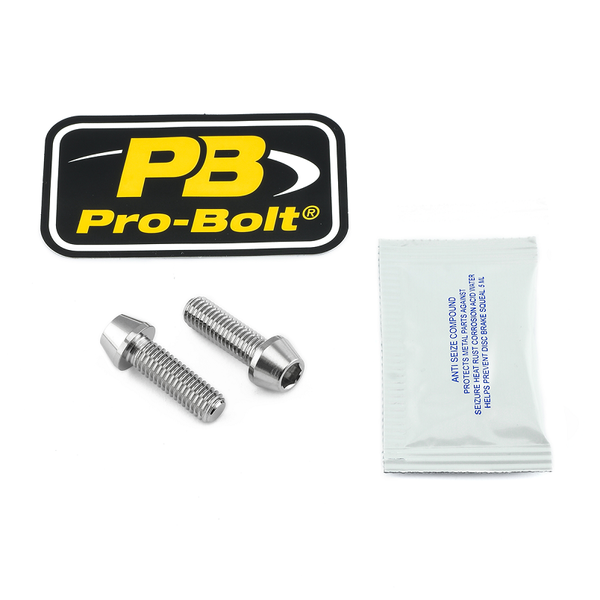 Brake Caliper Mount Kit Silver, Stainless Steel, 1, nordicamoto.ro