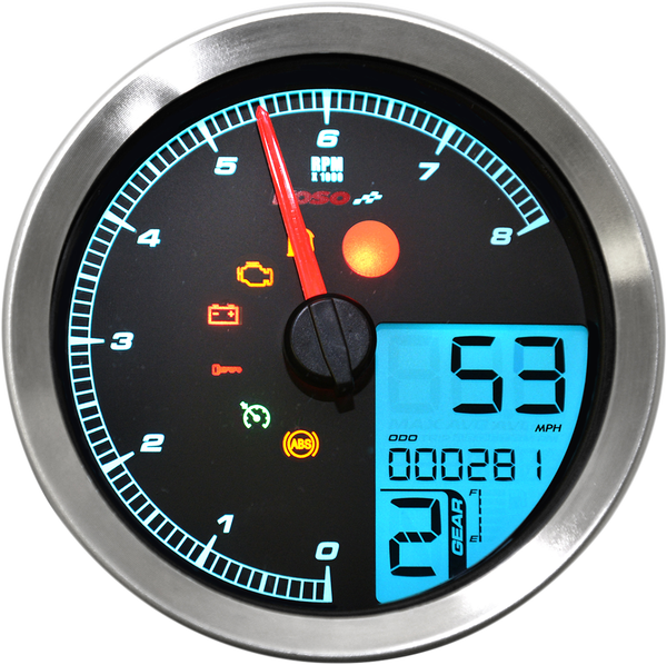 Tach Multi Metr Hd-04 Sil, 4, nordicamoto.ro