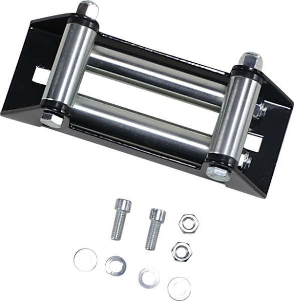 Aggro Winch Roller Fairlead Black, Silver 