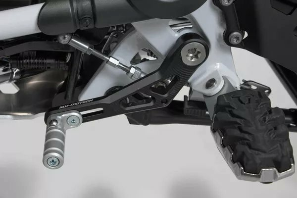 SW-MOTECH Gear Lever Black, Silver -1