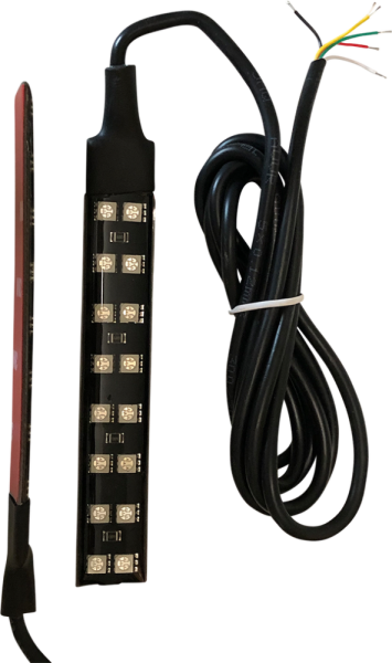 Slim Flexible Led Taillight Red, 1, nordicamoto.ro