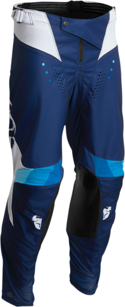 Pantaloni Thor Pulse React Navy/White 30, 2, nordicamoto.ro
