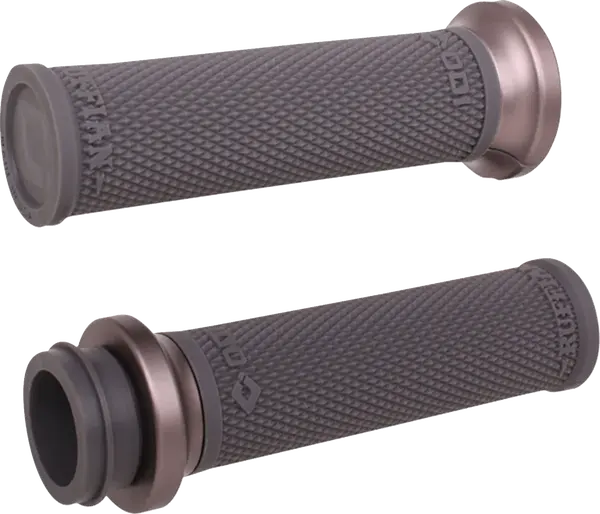 Ruffian Lock-on Street Grips Gray 