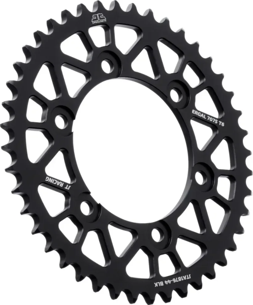 Pinion spate din aluminiu Racelite, negru , 1, nordicamoto.ro